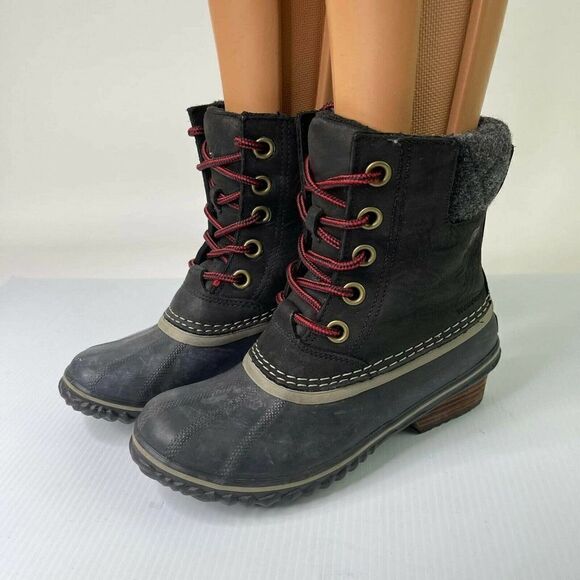 Sorel Women's Slimpack II Lace-Up Boot US 6 Waterproof Winter Ankle Snow Boots - Picture 2 of 12